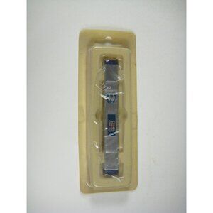 Modern Mezuzah for Door Silver Hebrew